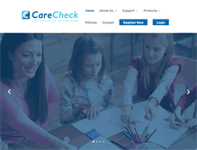 Tablet Screenshot of carecheck.co.uk